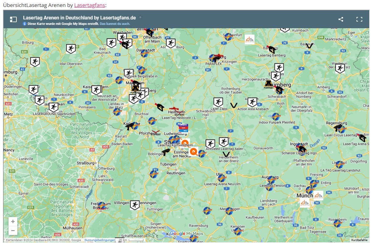 Lasertag-Arenen-Deutschland